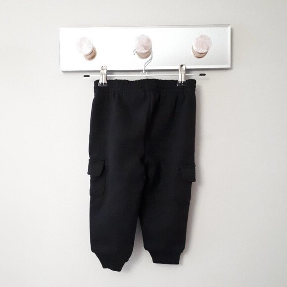 NWT Champion black embroidered logo hoodie & cargo jogger pants bundle set, 18M - Picture 7 of 7